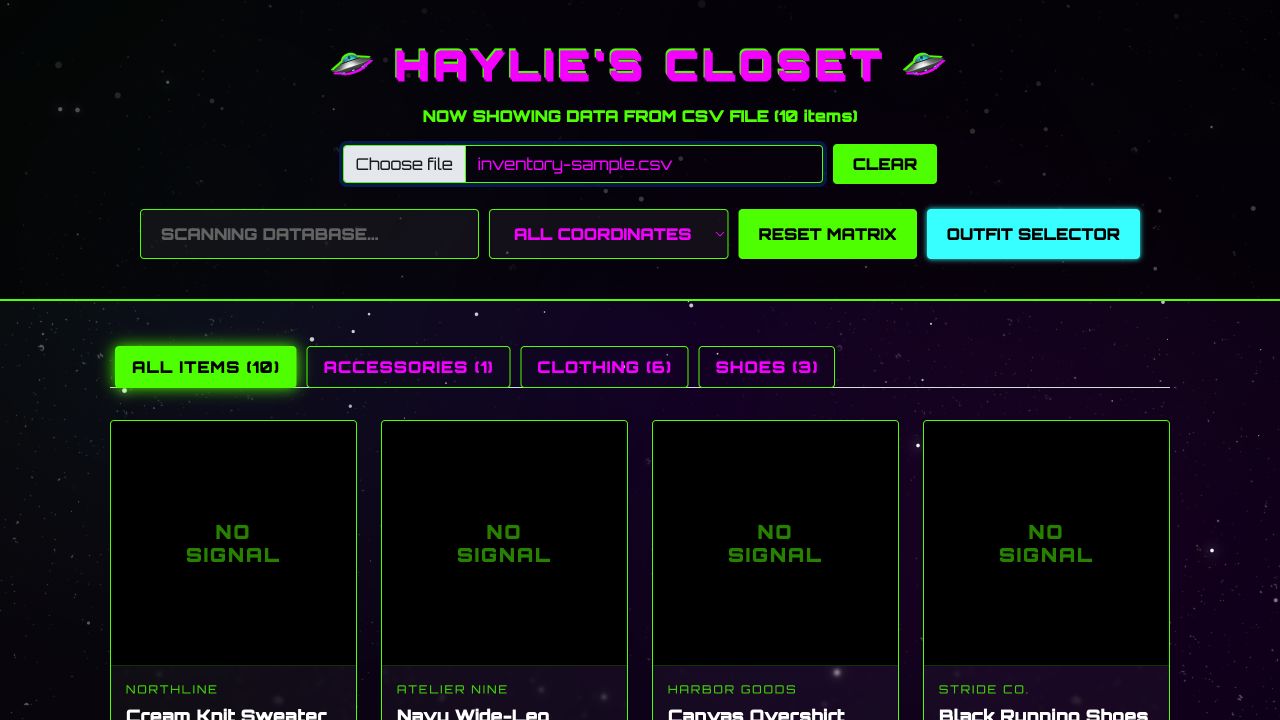 Inventory management system overview